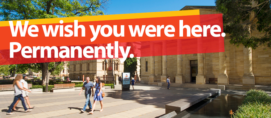 We wish you were here permanently